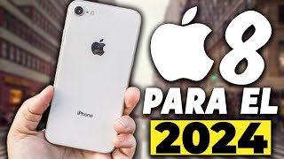 iPhone 8 ¿VALE LA PENA EN 2024 [upl. by Yasmine188]