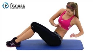 10 Min Abs Workout  At Home Abdominal and Oblique Exercises [upl. by Ettenna]