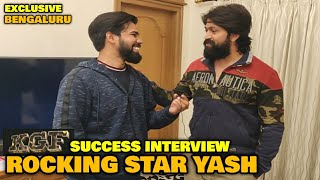 KGF  Rocking Star Yash In Conversation With FilmiFever  KGF Success  Bengaluru  Happy New Year [upl. by Maddy]