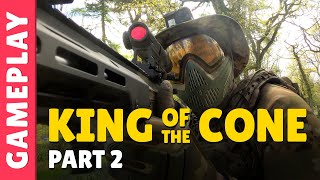 INTENSE Airsoft Gameplay  King of the Cone Part 2 140424 TM Airsoft Wolverine MTW [upl. by Netsyrc]