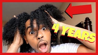 4 YEAR FRO JOURNEY  FAST HAIR GROWTH JOURNEY [upl. by Ahsitaf]