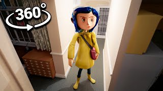 360° CORALINE Breaks into YOUR House 2 [upl. by Eelasor]