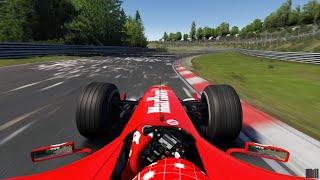 Assetto Corsa  Ferrari F2004  Nordschleife [upl. by Ennoira]