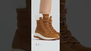 Womens Winter Snow boots Comfortable Outdoor Ladies Winter Bootiesyoutubeshort [upl. by Jenine]