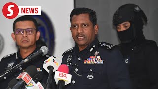 Cops arrest 10 suspects over armed robbery at Klang home [upl. by Aitnom]