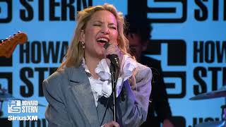 Kate Hudson Covers “Voices Carry” Live on the Stern Show [upl. by Woodie]