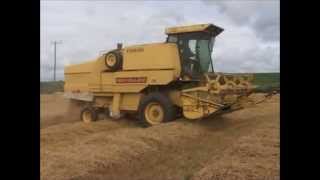 New Holland Clayson 8050 combine [upl. by Bomke]