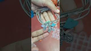 Meesho finds  cute bangles charms unboxing diwalihaul shortsfeed [upl. by Noonan]