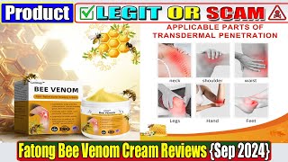 Is Fatong Bee Venom Cream Legit or Scam Full Review [upl. by Madian786]