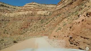 Moki Dugway Utah Hwy 261 North of Mexican Hat Utah [upl. by Forland416]