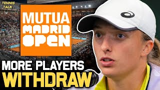 Swiatek Injured Withdraw from Madrid Open 2022  Tennis News [upl. by Nike]