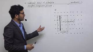 Class 12 physics electromagnetic induction part 1 [upl. by Cyprus]