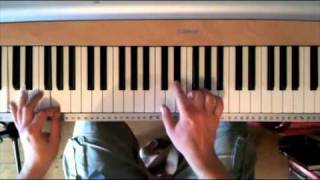 Blues piano tutorial part 4  starting to improvise [upl. by Yniattirb]