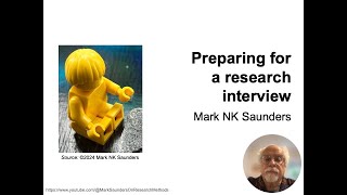 Preparing for a qualitative research interview [upl. by Casey43]