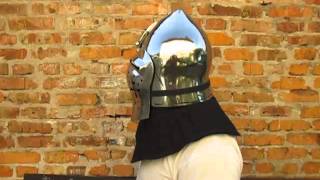 Bascinet helmet movability [upl. by Klemperer]