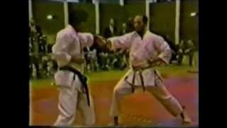 Hirokazu Kanazawa and Terry ONeill Karate Demonstration [upl. by Duomham]