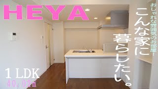 おしゃれな一人暮らし部屋 １ｌｄｋ賃貸マンション 岡山市北区南中央町 [upl. by Coriss965]