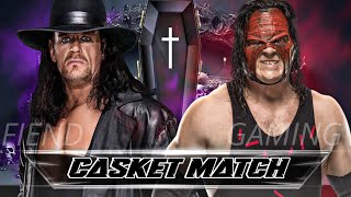 WWE 2K24  Kane VS The Undertaker  Casket Match  WWE Crown Jewel [upl. by Eledoya]