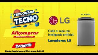 Lavadoras LG con tecnología con inteligencia artificial [upl. by Ettelrac91]