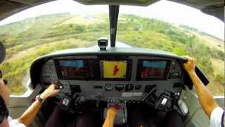 Cessna C208 flying out of Kupang [upl. by Krystle]