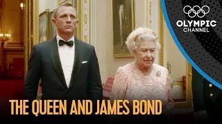 James Bond and The Queen London 2012 Performance [upl. by Nash]