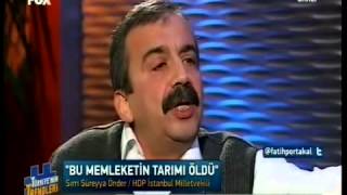 Sırrı Süreyya Önder Fox TVde Fatih Portakalın konuğuydu 25102013 [upl. by Petunia]