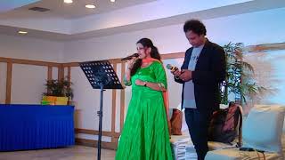 Sathyam Shivam sundaram karaoke show l Latha mangeshkar lGuru Entertainers l hotel claresta in hosur [upl. by Westphal26]