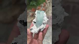 Aquamarine Speciman crystals uncutopal jewelry gemstone ring jewellery opals giveaway [upl. by Kerge]