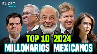 TOP 10 hombres más ricos de México [upl. by Colinson]