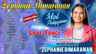 Zephanie Dimaranan Idol Philippines Songs Compilation 2021 [upl. by Fabrice]