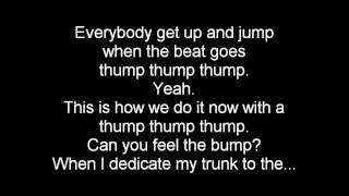 English The Penguins of Madagascar  Thump Thump Thump Lyrics [upl. by Hawker662]