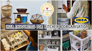 IKEA favourites for Kitchen and Organisation  Best IKEA finds [upl. by Jahdal]