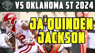 JaQuinden Jackson Highlights vs Oklahoma State 2024 [upl. by Celeste]