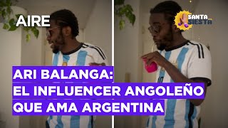 🟣 Ari Balanga el influencer angoleño que llegó a Argentina hace 8 años y se enamoró para siempre 🟣 [upl. by Lucila907]