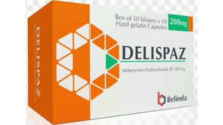 DELISPAZ Capsule Mebeverine Hydrochloride BP 200 mg [upl. by Anairol]