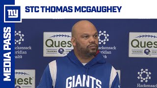 Thomas McGaughey on Jamie Gillan  New York Giants [upl. by Atlee]