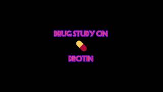 drug study on drotindrug book on drotindrotaverine assignmentdrug presentation on drotinpharma [upl. by Aylmar]