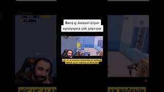 BARIŞ G JAZZED İZLİYOR ÇOK ŞAŞIRIYOR like pubgmobile barışg shorts jazzed barişg [upl. by Marou]