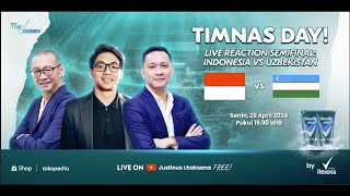 THE DERBY LIVE REACTION 34 AFC U23  INDONESIA VS UZBEKISTAN [upl. by Minny394]