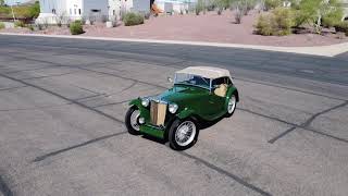 Test Drive  1949 MG TC [upl. by Reames]