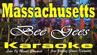 MASSACHUSETTS BEE GEES KARAOKEHD LOVE OF MUSIC CHANNEL [upl. by Werbel]