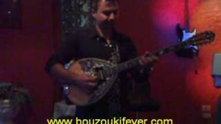 Angelo Avramakis plays Manolis Hiotis bouzouki solo  Live at Mihalis Tavern [upl. by Isbel744]