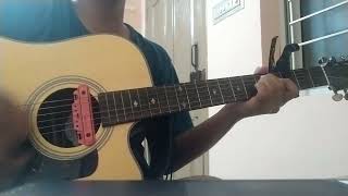 Manam  Arijit Singh  Kanulanu thaake  Acoustic guitar cover [upl. by Ahsitam455]