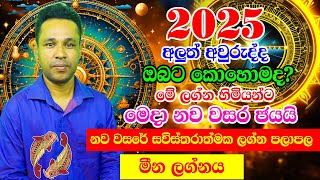 2025 Lagna palapala  Gayan Senarath Arachchi  Meena Lagnaya  2025 Horoscope  2025 Panchanga [upl. by Yung]