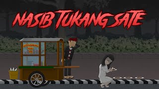 Nasib Tukang Sate  Animasi Horor Misteri  WargaNet Life [upl. by Anividul528]