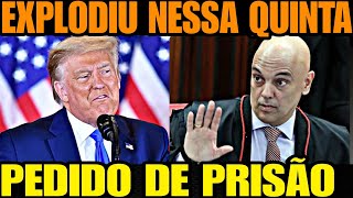 BOMBA PRISÃO FOI DECRETADA APÓS DECISÃO JUDICIAL TRUMP E ELON MUSK ACABARAM DE SOLTAR BOMBA GIGAN [upl. by Zoller]