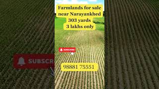 Low Budget Farmlands for sale in Narayankhed  realestate farmlands [upl. by Kepner]