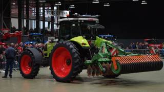 LMB Geertsema Claas rijpadenspoor landbouwbeurs Trekkerweb [upl. by Demetre405]