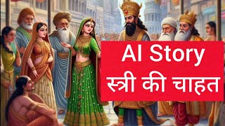 What women desire stree ki chahat ai aistory aistorytelling hindi Bedtime Moral Stories New [upl. by Linet]