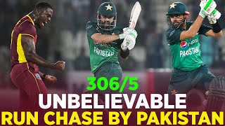 Unbelievable Run Chase By Pakistan  Pakistan vs West Indies  PCB  MO2L [upl. by Eromle624]